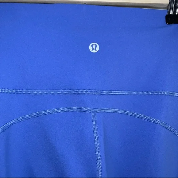 EUC Lulu 🍋Lululemon Groove Super-High-Rise Flared Pant Nulu - Wild Indigo - Picture 7 of 9